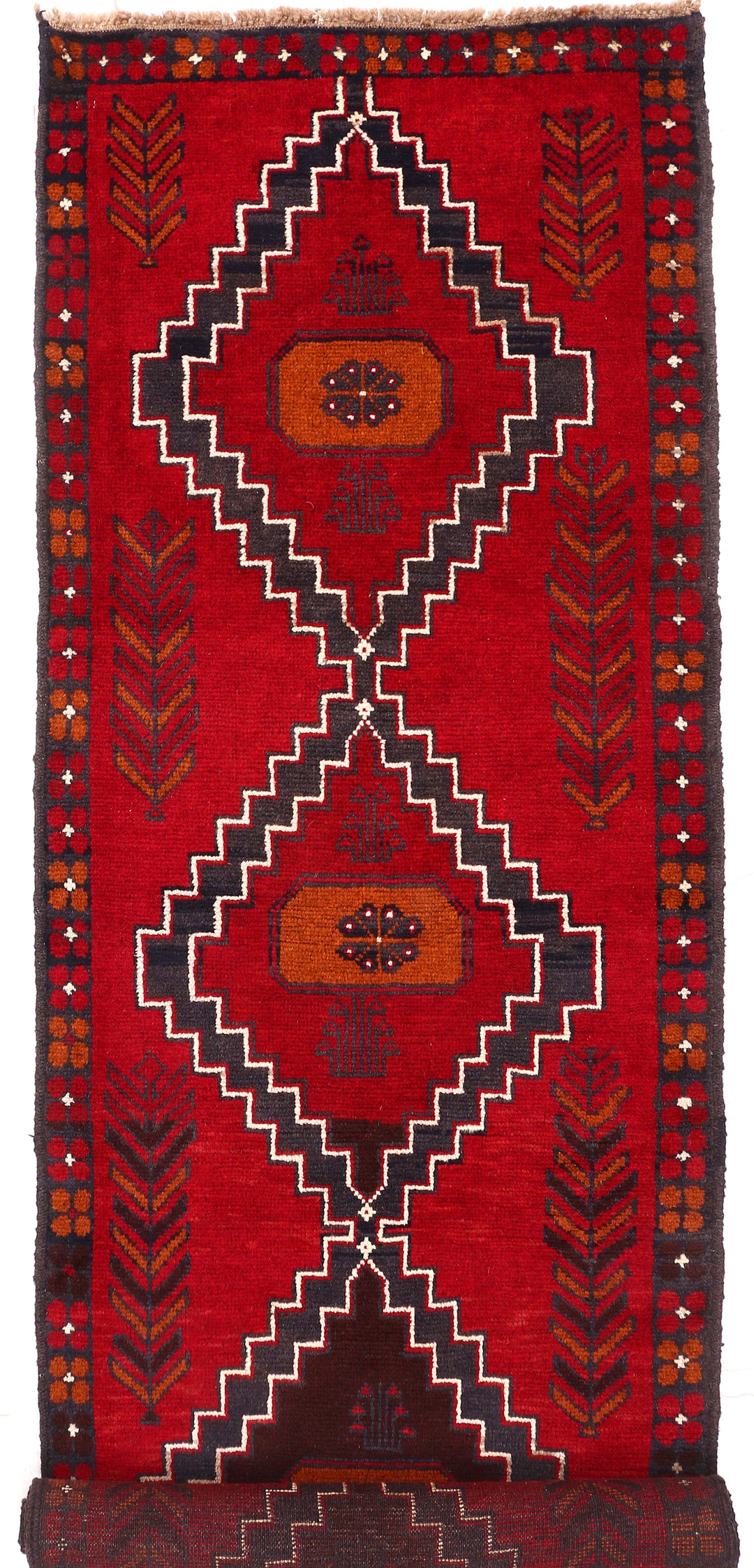 Firebrick Baluchi 2' 7 x 9' 7 - No. 53891 - ALRUG Rug Store