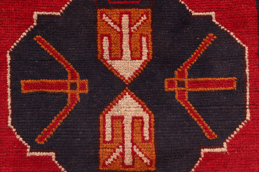 Firebrick Baluchi 2' 3 x 9' 10 - No. 53892 - ALRUG Rug Store