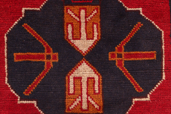 Firebrick Baluchi 2' 3 x 9' 10 - No. 53892 - ALRUG Rug Store