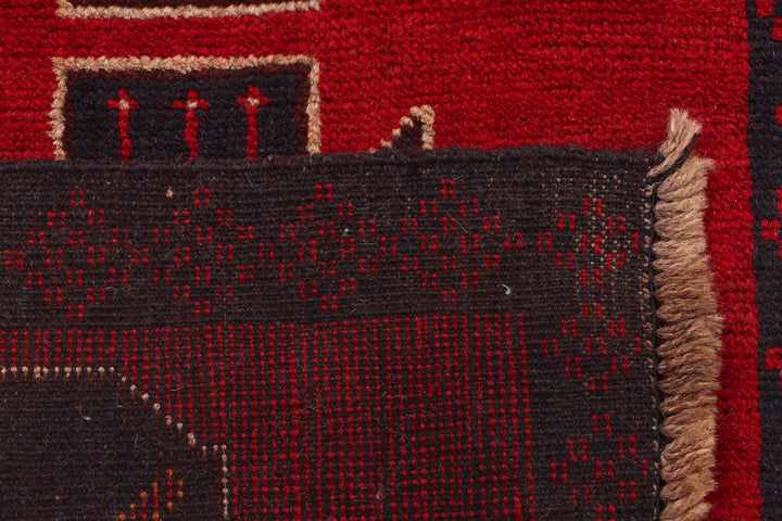 Firebrick Baluchi 2' 3 x 9' 10 - No. 53892 - ALRUG Rug Store