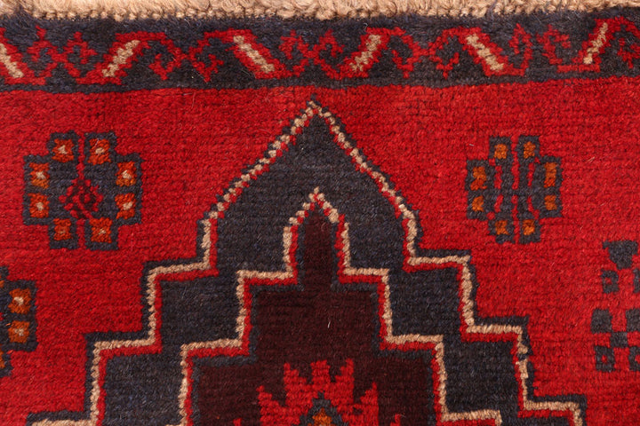 Firebrick Baluchi 2' 4 x 9' 6 - No. 53893 - ALRUG Rug Store