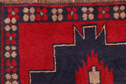 Red Baluchi 2' 4 x 9' 5 - No. 53894 - ALRUG Rug Store