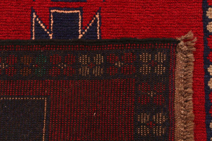 Red Baluchi 2' 4 x 9' 5 - No. 53894 - ALRUG Rug Store