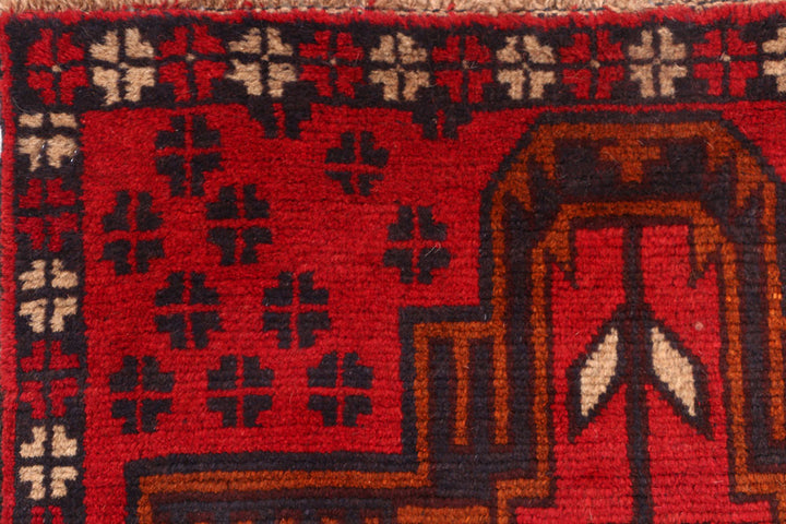 Firebrick Baluchi 2' 8 x 10' 2 - No. 53895 - ALRUG Rug Store