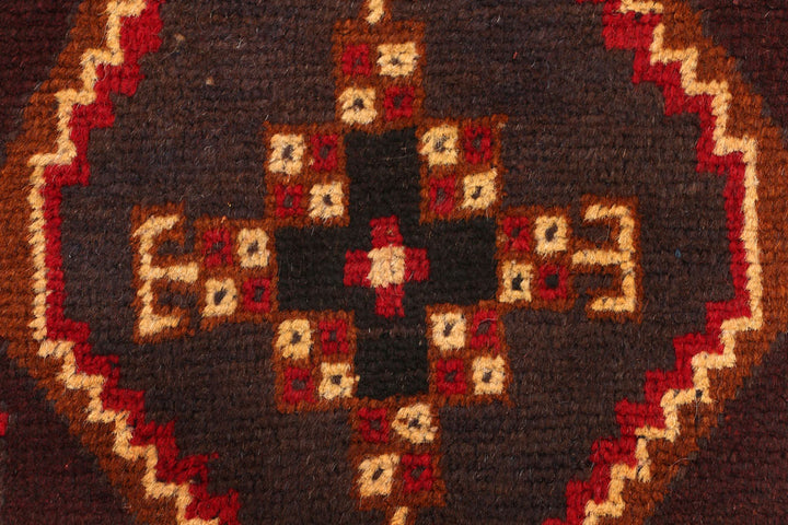 Brown Baluchi 2' 6 x 9' 10 - No. 53901 - ALRUG Rug Store