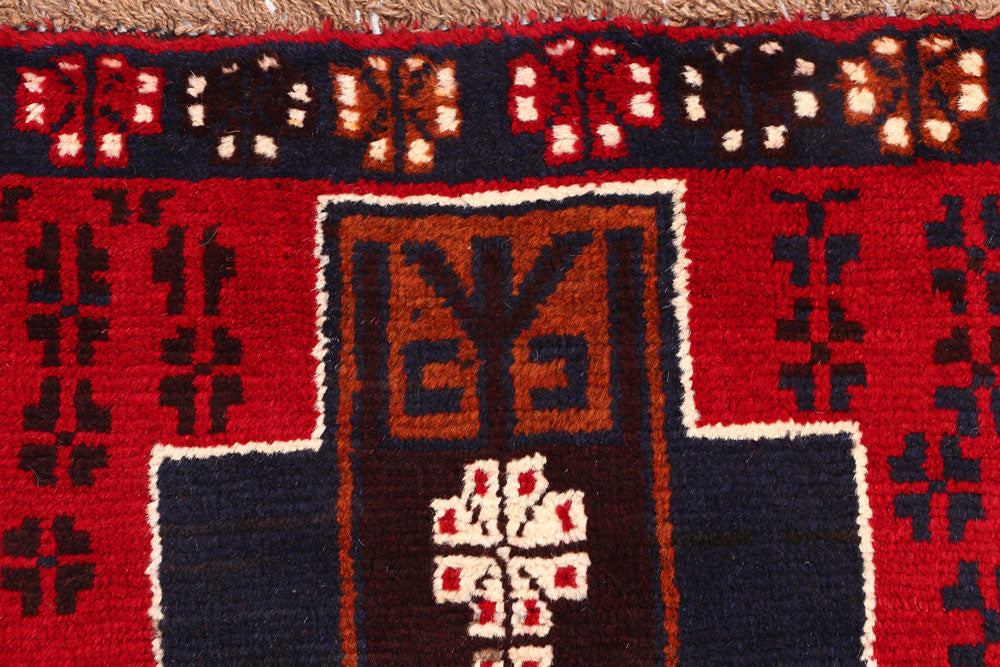 Firebrick Baluchi 2' 7 x 9' 3 - No. 53903 - ALRUG Rug Store