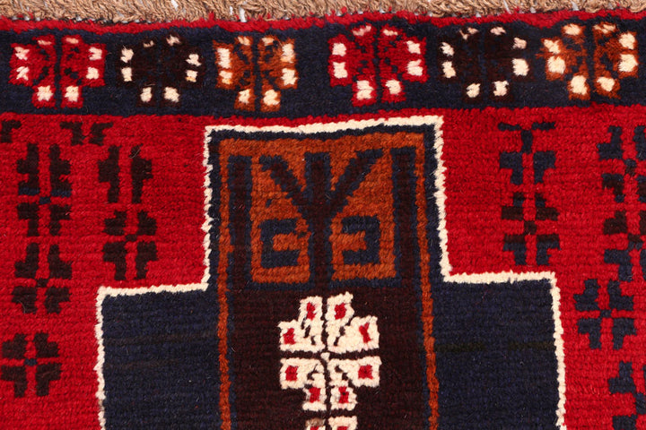 Firebrick Baluchi 2' 7 x 9' 3 - No. 53903 - ALRUG Rug Store