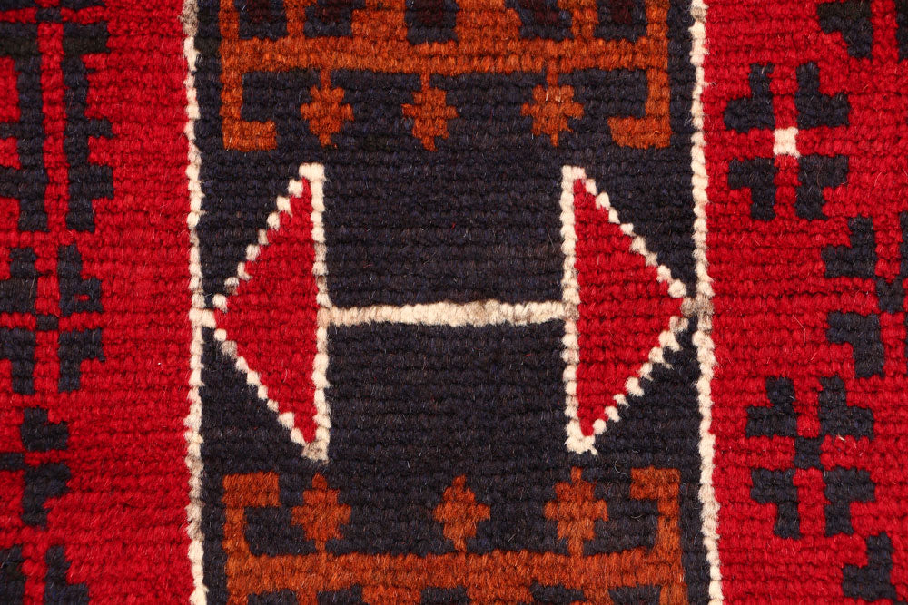 Firebrick Baluchi 2' 7 x 9' 3 - No. 53903 - ALRUG Rug Store