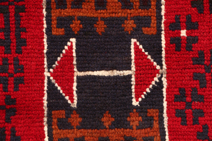 Firebrick Baluchi 2' 7 x 9' 3 - No. 53903 - ALRUG Rug Store