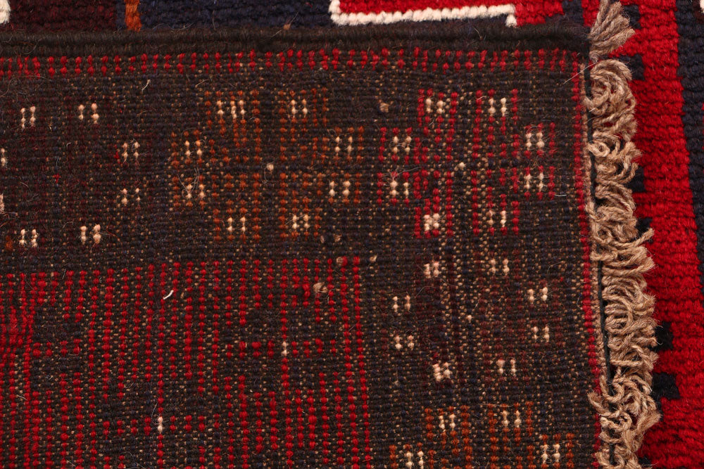 Firebrick Baluchi 2' 7 x 9' 3 - No. 53903 - ALRUG Rug Store