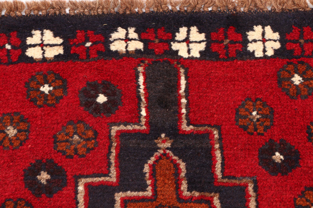 Firebrick Baluchi 2' 5 x 9' 2 - No. 53908 - ALRUG Rug Store