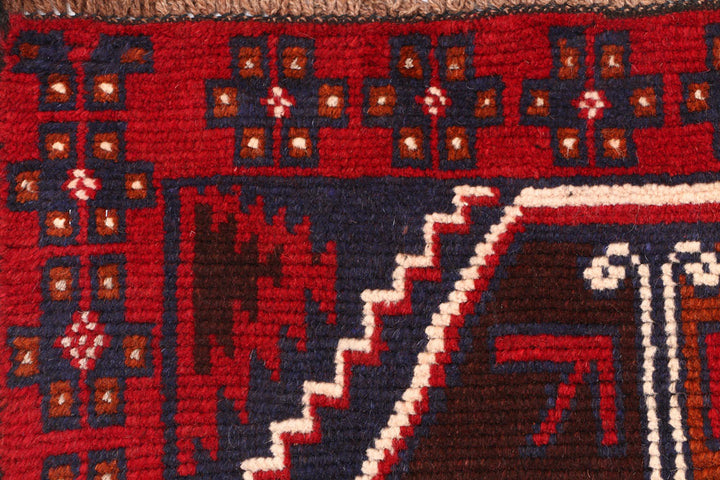 Midnight Blue Baluchi 2' 6 x 9' 3 - No. 53909 - ALRUG Rug Store