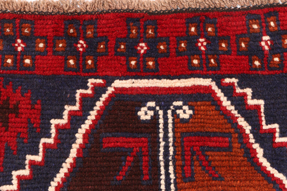 Midnight Blue Baluchi 2' 6 x 9' 3 - No. 53909 - ALRUG Rug Store