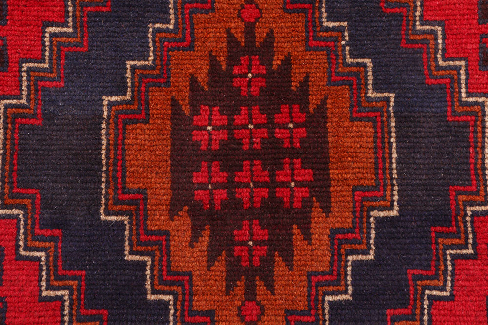 Firebrick Baluchi 2' 10 x 9' 1 - No. 53913 - ALRUG Rug Store