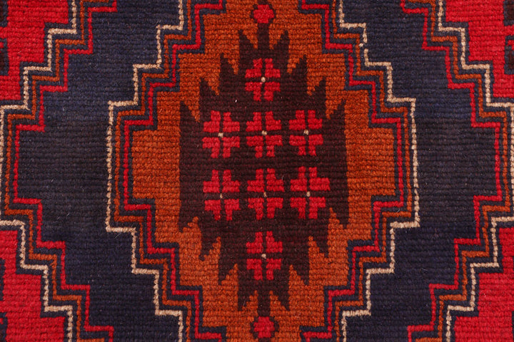 Firebrick Baluchi 2' 10 x 9' 1 - No. 53913 - ALRUG Rug Store