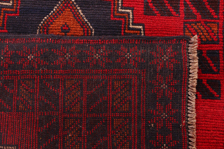 Firebrick Baluchi 2' 10 x 9' 1 - No. 53913 - ALRUG Rug Store