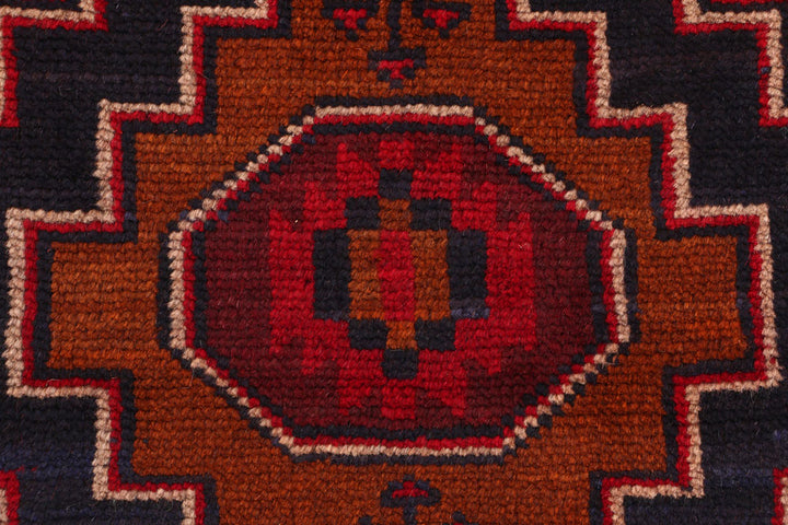 Firebrick Baluchi 2' 4 x 9' 11 - No. 53914 - ALRUG Rug Store