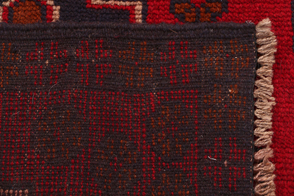 Firebrick Baluchi 2' 4 x 9' 11 - No. 53914 - ALRUG Rug Store