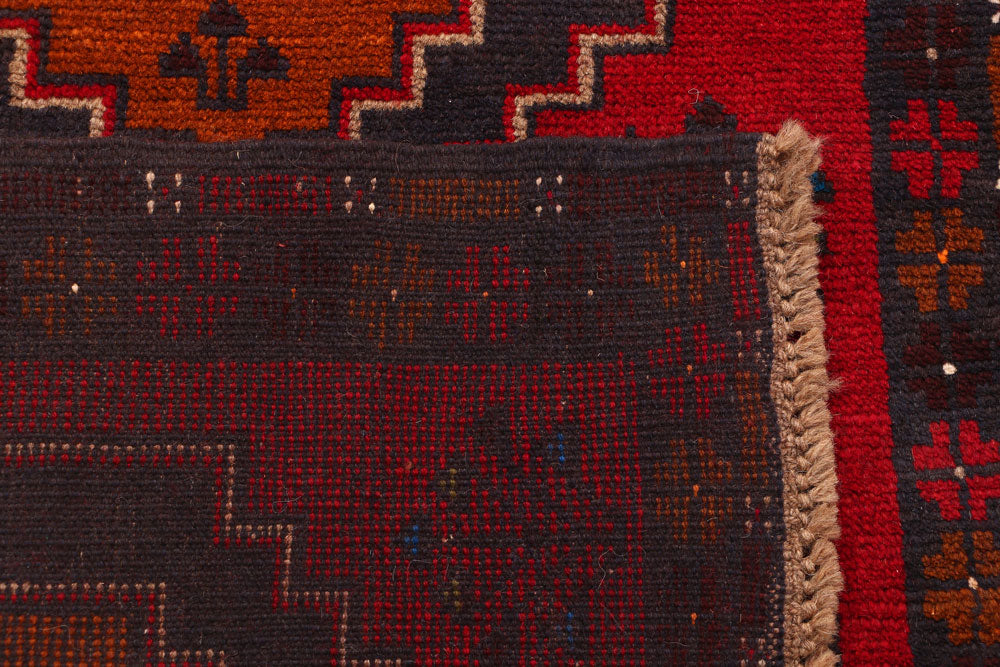 Dark Red Baluchi 2' 7 x 10' - No. 53917 - ALRUG Rug Store