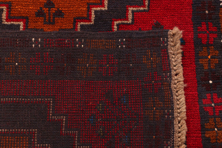 Dark Red Baluchi 2' 7 x 10' - No. 53917 - ALRUG Rug Store