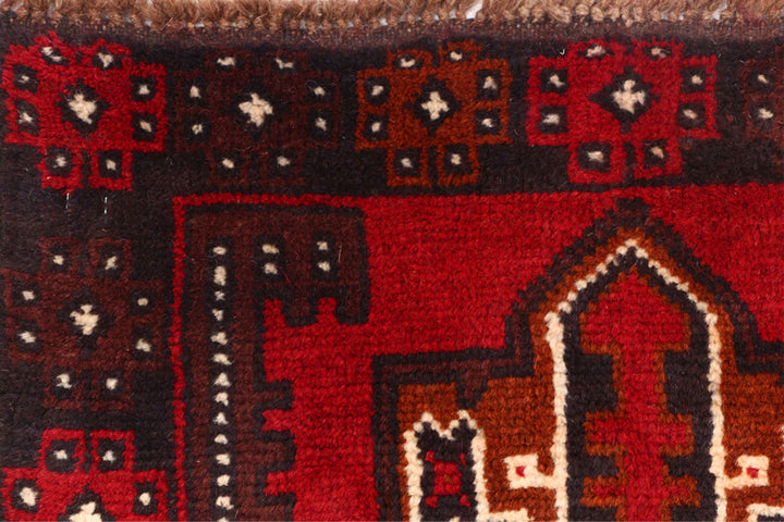 Firebrick Baluchi 2' 4 x 10' 4 - No. 53918 - ALRUG Rug Store