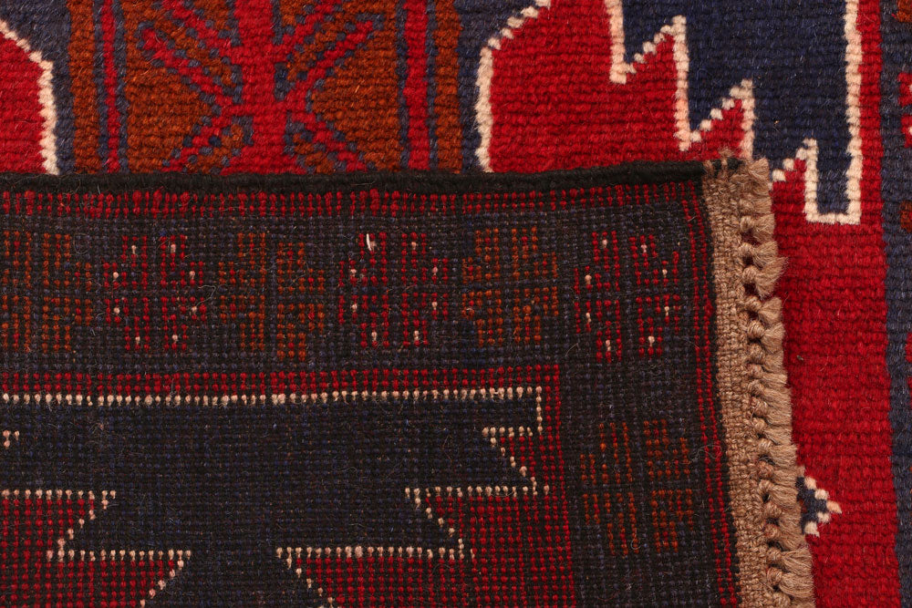 Firebrick Baluchi 2' 6 x 9' 4 - No. 53921 - ALRUG Rug Store