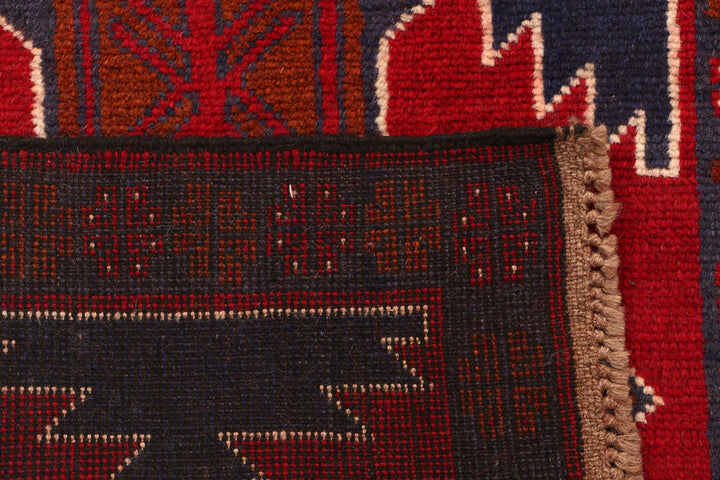 Firebrick Baluchi 2' 6 x 9' 4 - No. 53921 - ALRUG Rug Store