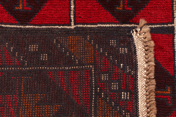 Firebrick Baluchi 2' 6 x 9' 4 - No. 53923 - ALRUG Rug Store