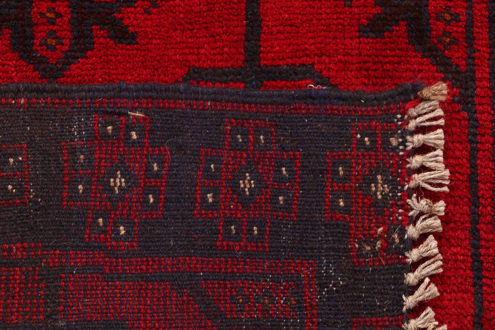 Red Baluchi 2' 7 x 9' 5 - No. 53924 - ALRUG Rug Store