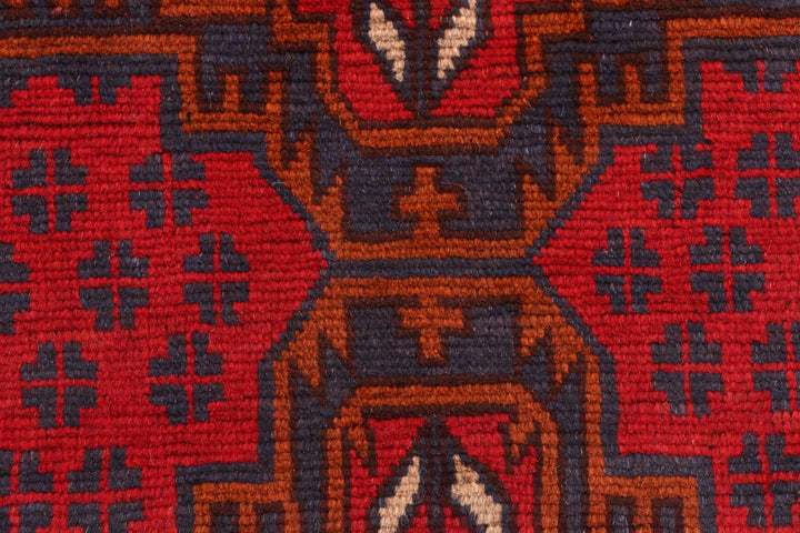 Firebrick Baluchi 2' 7 x 9' 10 - No. 53928 - ALRUG Rug Store