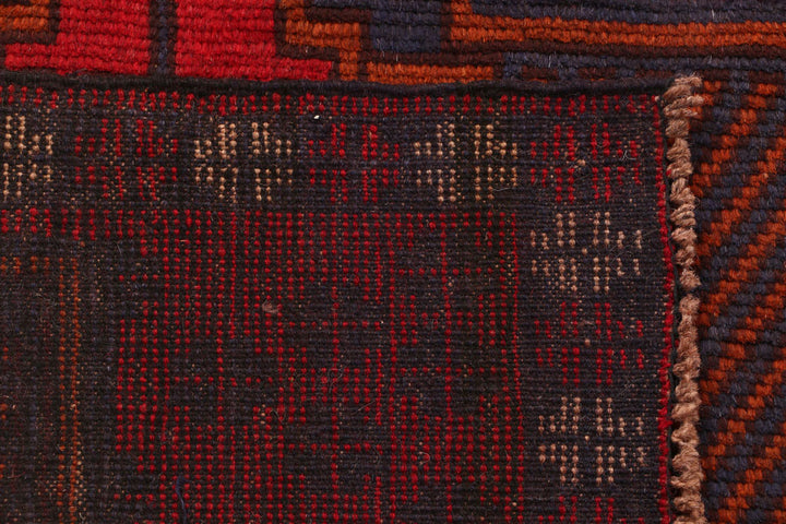 Firebrick Baluchi 2' 7 x 9' 10 - No. 53928 - ALRUG Rug Store