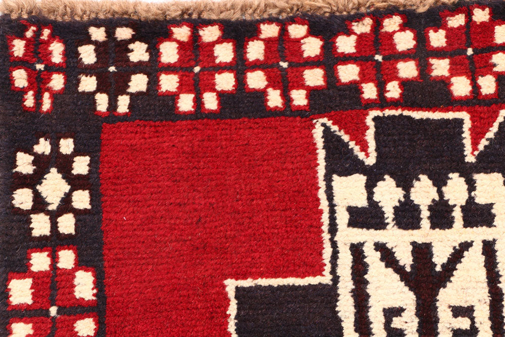 Firebrick Baluchi 2' 7 x 9' 7 - No. 53932 - ALRUG Rug Store