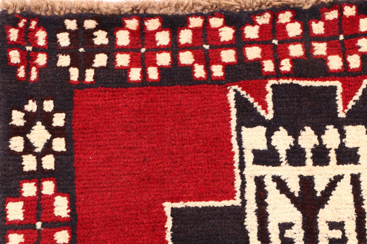 Firebrick Baluchi 2' 7 x 9' 7 - No. 53932 - ALRUG Rug Store