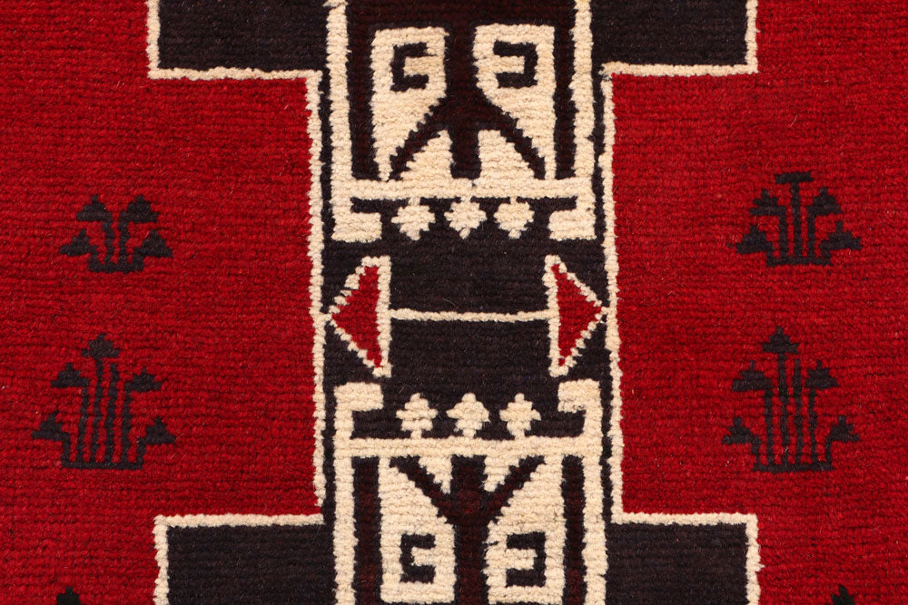 Firebrick Baluchi 2' 7 x 9' 7 - No. 53932 - ALRUG Rug Store