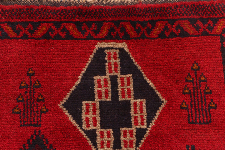 Firebrick Baluchi 2' 6 x 9' 4 - No. 53936 - ALRUG Rug Store