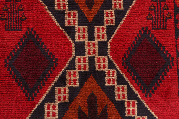 Firebrick Baluchi 2' 6 x 9' 4 - No. 53936 - ALRUG Rug Store