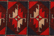 Red Baluchi 3' 5 x 6' 4 - No. 53939 - ALRUG Rug Store