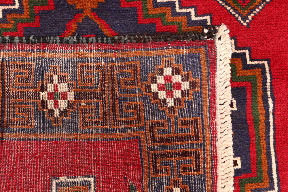 Firebrick Baluchi 3' 5 x 6' 2 - No. 53944 - ALRUG Rug Store