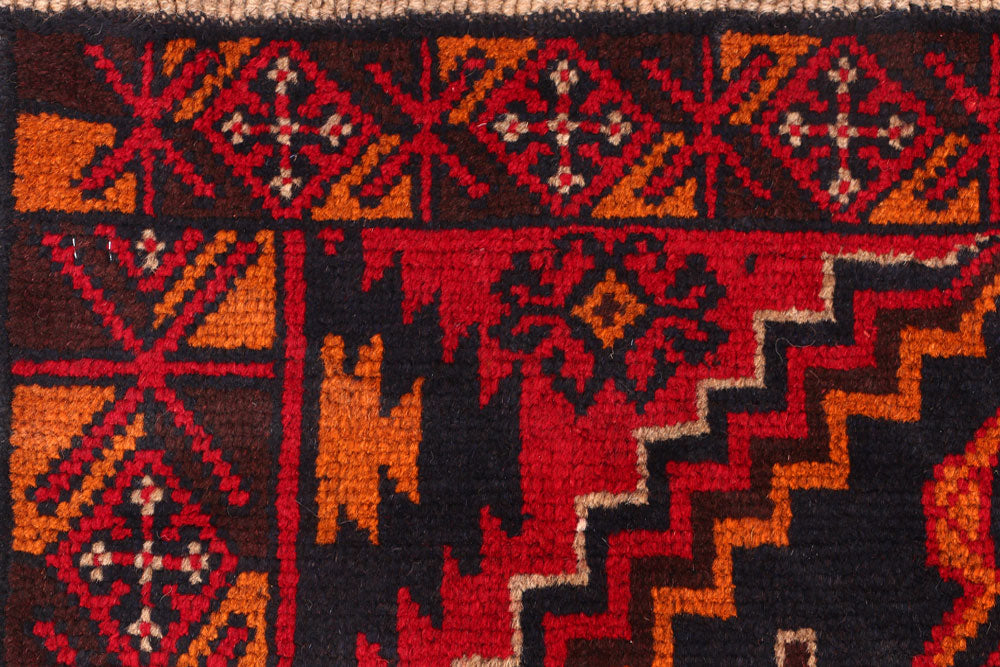 Multi Colored Baluchi 3' 4 x 5' 11 - No. 53946 - ALRUG Rug Store