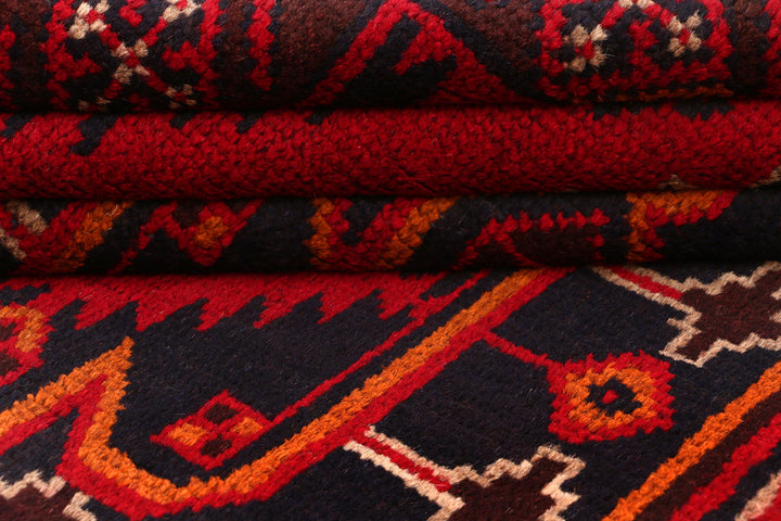 Multi Colored Baluchi 3' 4 x 5' 11 - No. 53946 - ALRUG Rug Store