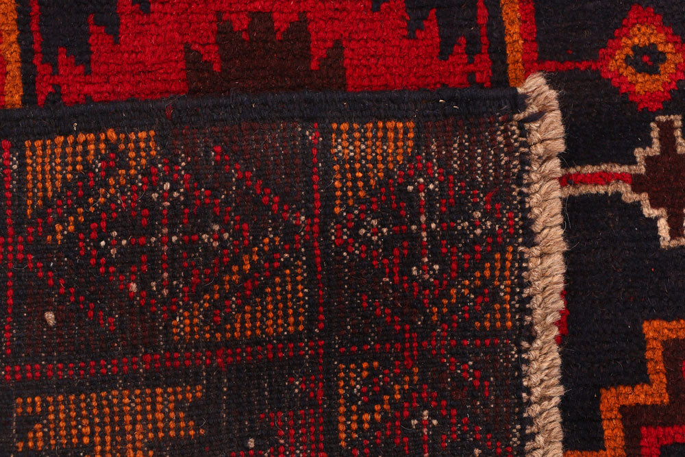 Multi Colored Baluchi 3' 4 x 5' 11 - No. 53946 - ALRUG Rug Store