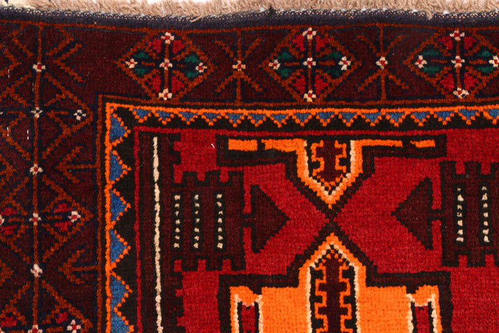 Firebrick Baluchi 3' 10 x 6' 2 - No. 53950 - ALRUG Rug Store