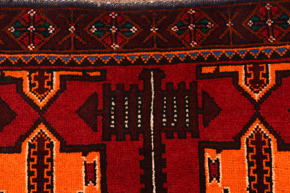 Firebrick Baluchi 3' 10 x 6' 2 - No. 53950 - ALRUG Rug Store