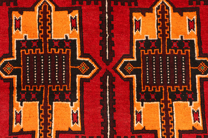 Firebrick Baluchi 3' 10 x 6' 2 - No. 53950 - ALRUG Rug Store