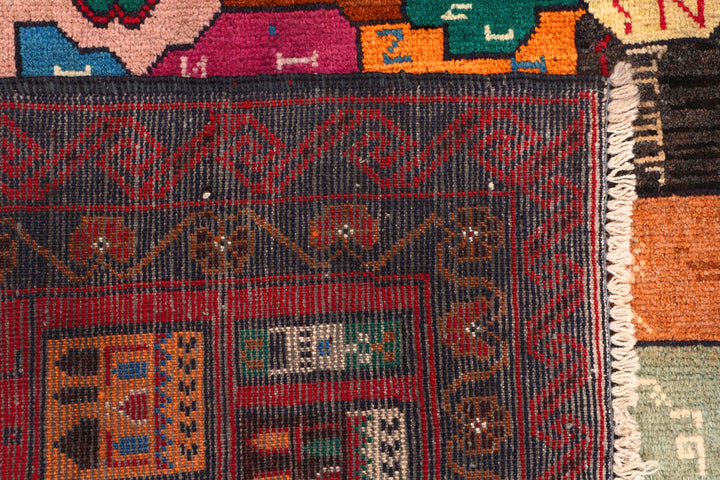 Firebrick Baluchi 3' 5 x 6' 1 - No. 53952 - ALRUG Rug Store