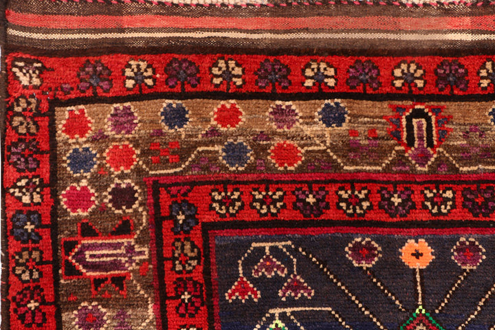 Dark Slateblue Baluchi 3' 8 x 5' 6 - No. 53957 - ALRUG Rug Store