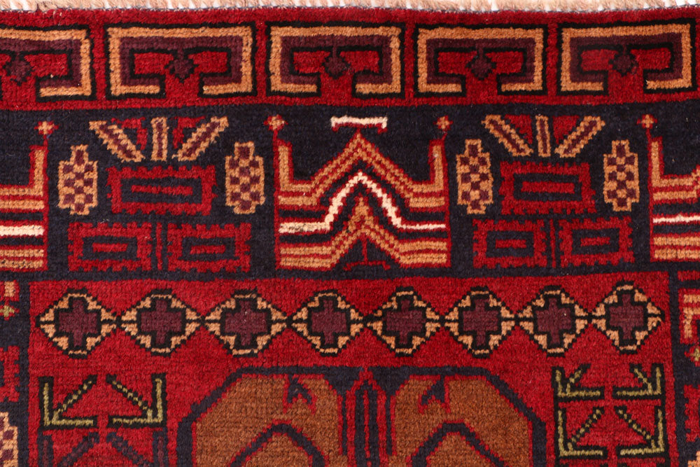Sienna Baluchi 3' 7 x 6' 4 - No. 53960 - ALRUG Rug Store