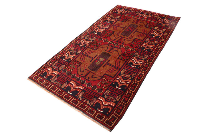 Sienna Baluchi 3' 7 x 6' 4 - No. 53960 - ALRUG Rug Store