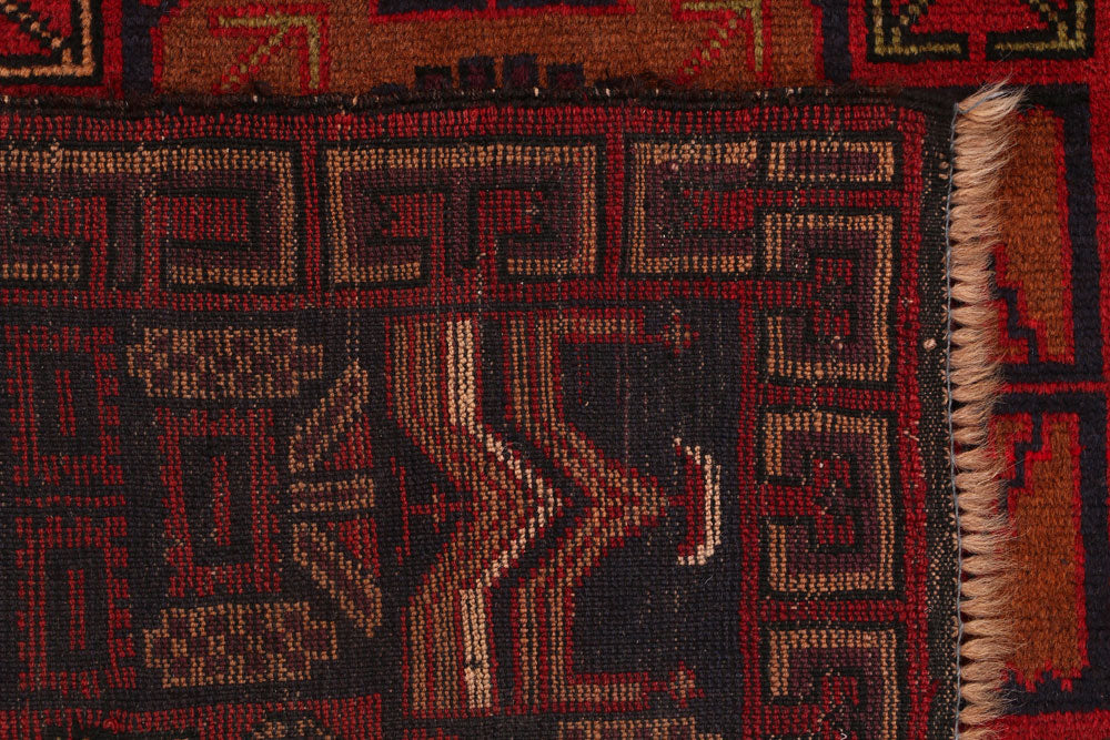 Sienna Baluchi 3' 7 x 6' 4 - No. 53960 - ALRUG Rug Store