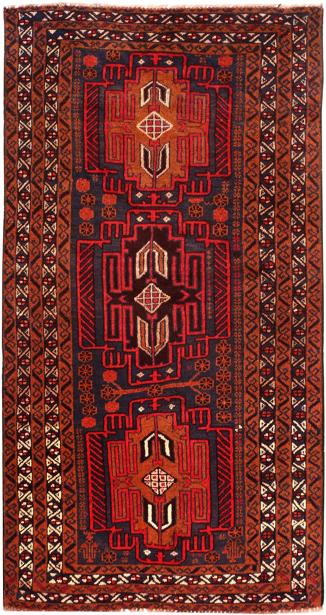 Baluchi 3' 5 x 6' 7 - No. 53962 - ALRUG Rug Store